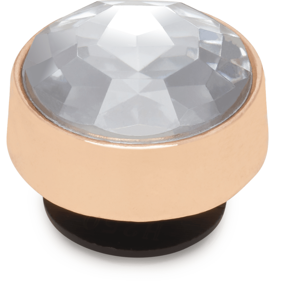  Clear Circle Gem - Custom Angle - Jibbitz